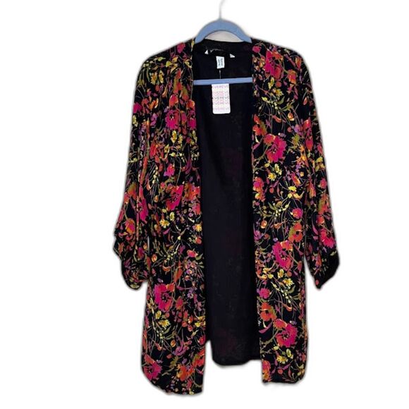 NWT. Michael Stars Jules Floral Kimono - Picture 3 of 6